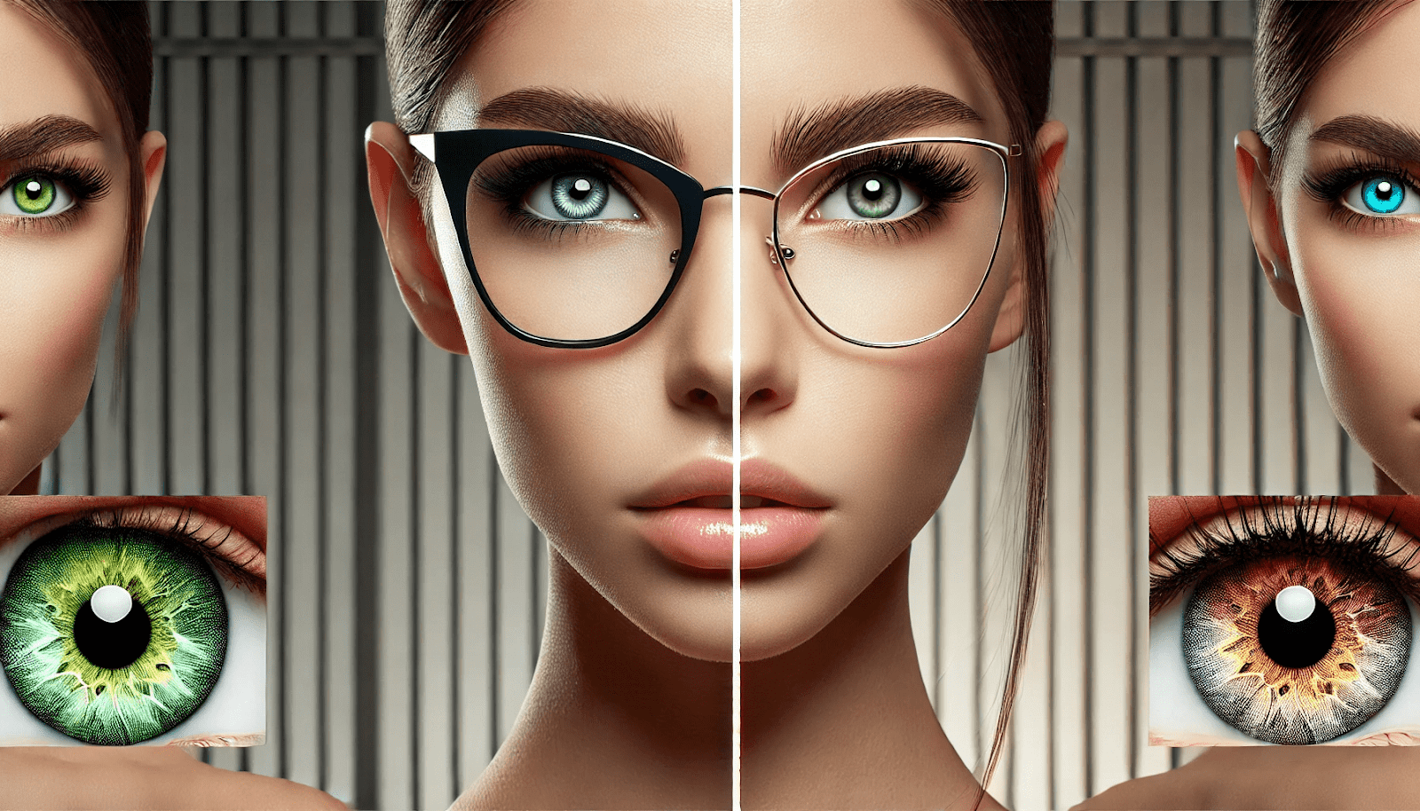 The Rise of Minimalist Glasses and Bold Colored Contacts