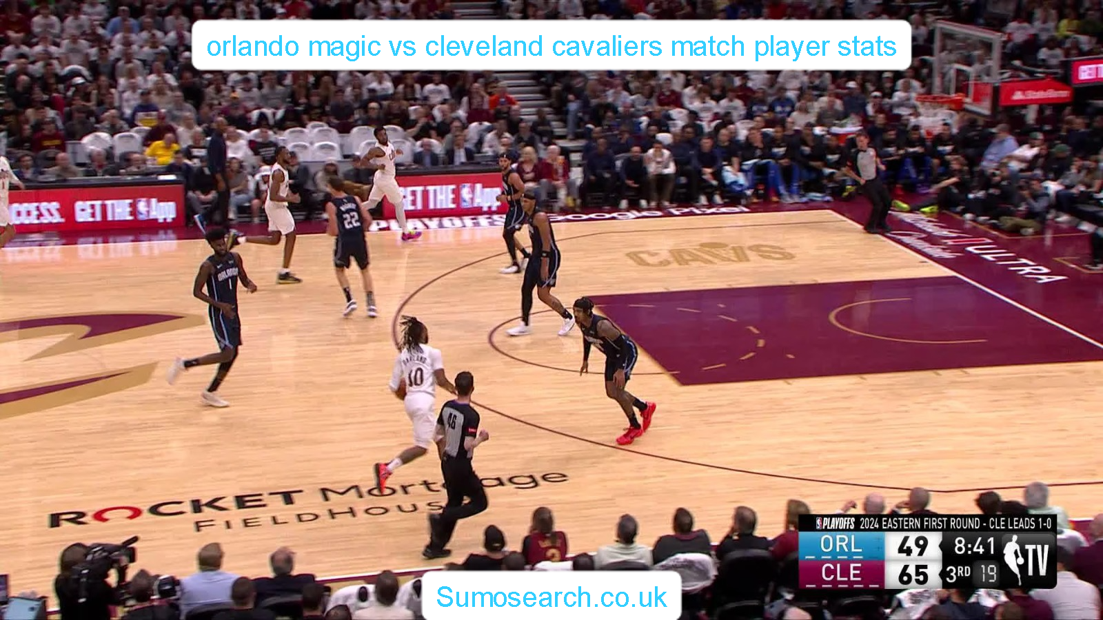 orlando magic vs cleveland cavaliers match player stats